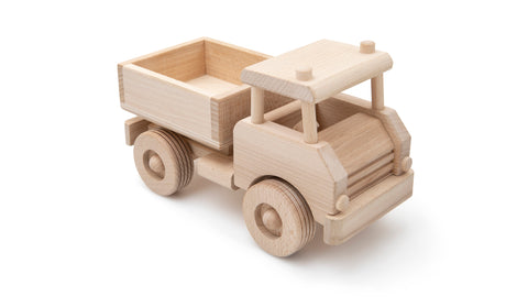 Wooden toy sale truck wheels